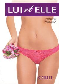ECT0330 Gabrielle - Трусы женские классические, LUI et ELLE